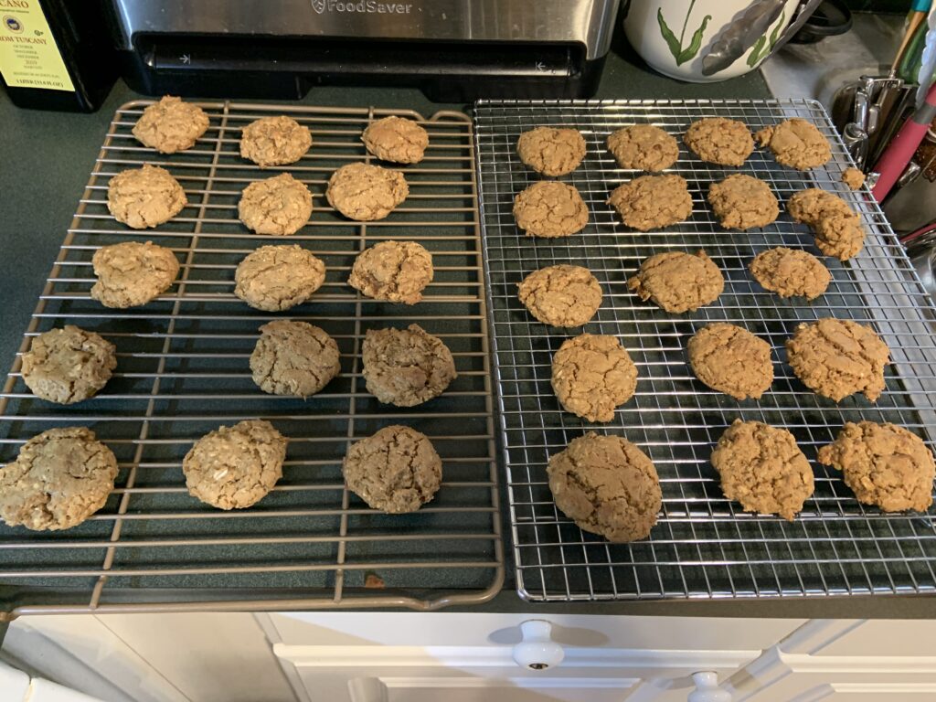 Cooled cookies